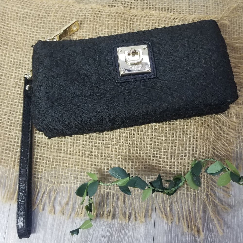 DKNY Fabric Wristlet/Wallet - Picture 11 of 12